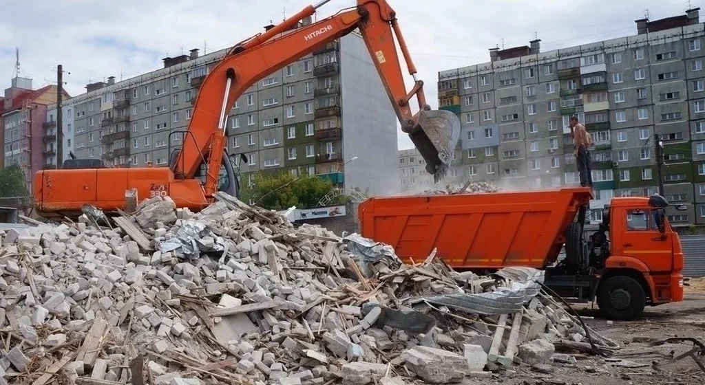 Профессиональный вывоз строительного мусора в Каменске-Уральском в октябре