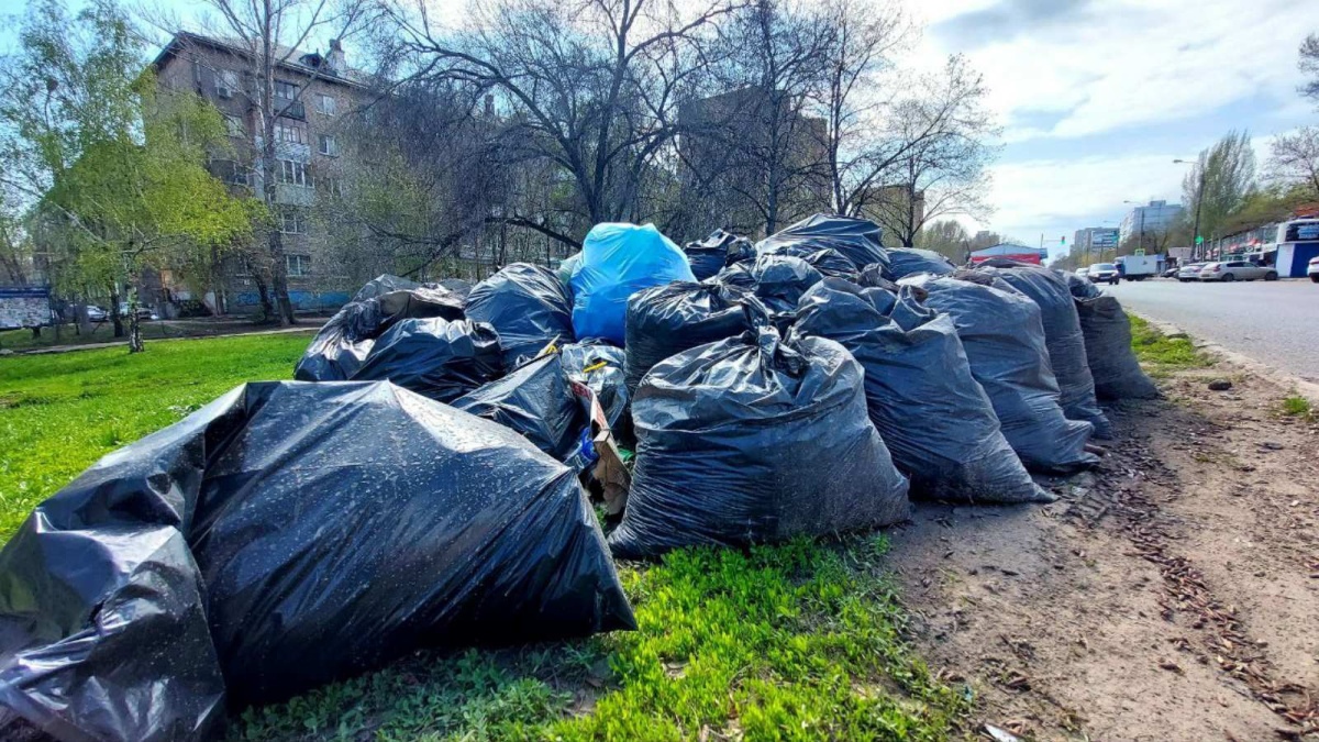 Вывоз и утилизация мусора после субботника в Каменске-Уральском в октябре