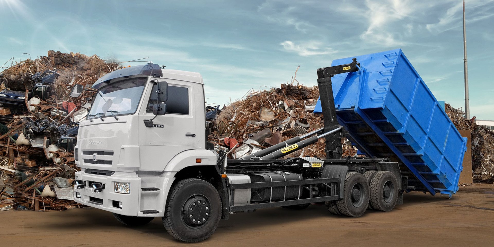 Вывоз мусора мультилифтом в Каменске-Уральском в октябре