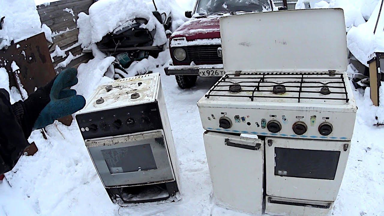 Вывоз газовых плит с утилизацией в Каменске-Уральском в октябре