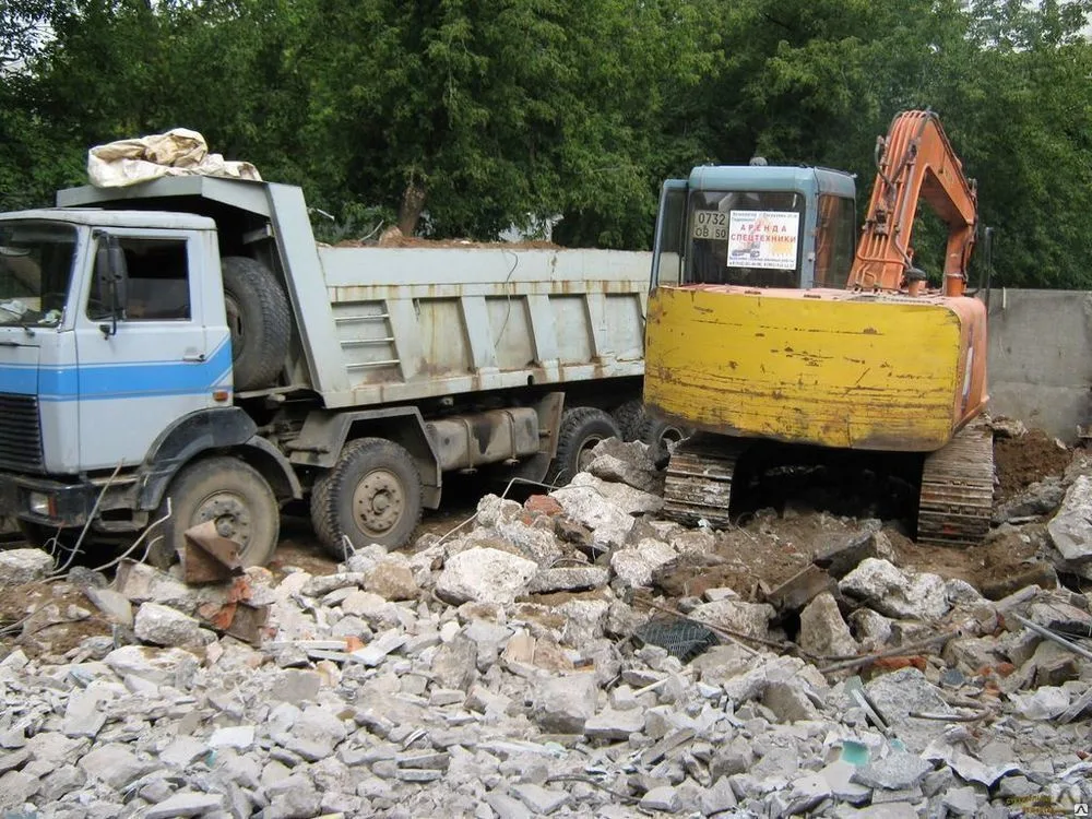 Вывоз бетонного боя и утилизация в Каменске-Уральском в октябре